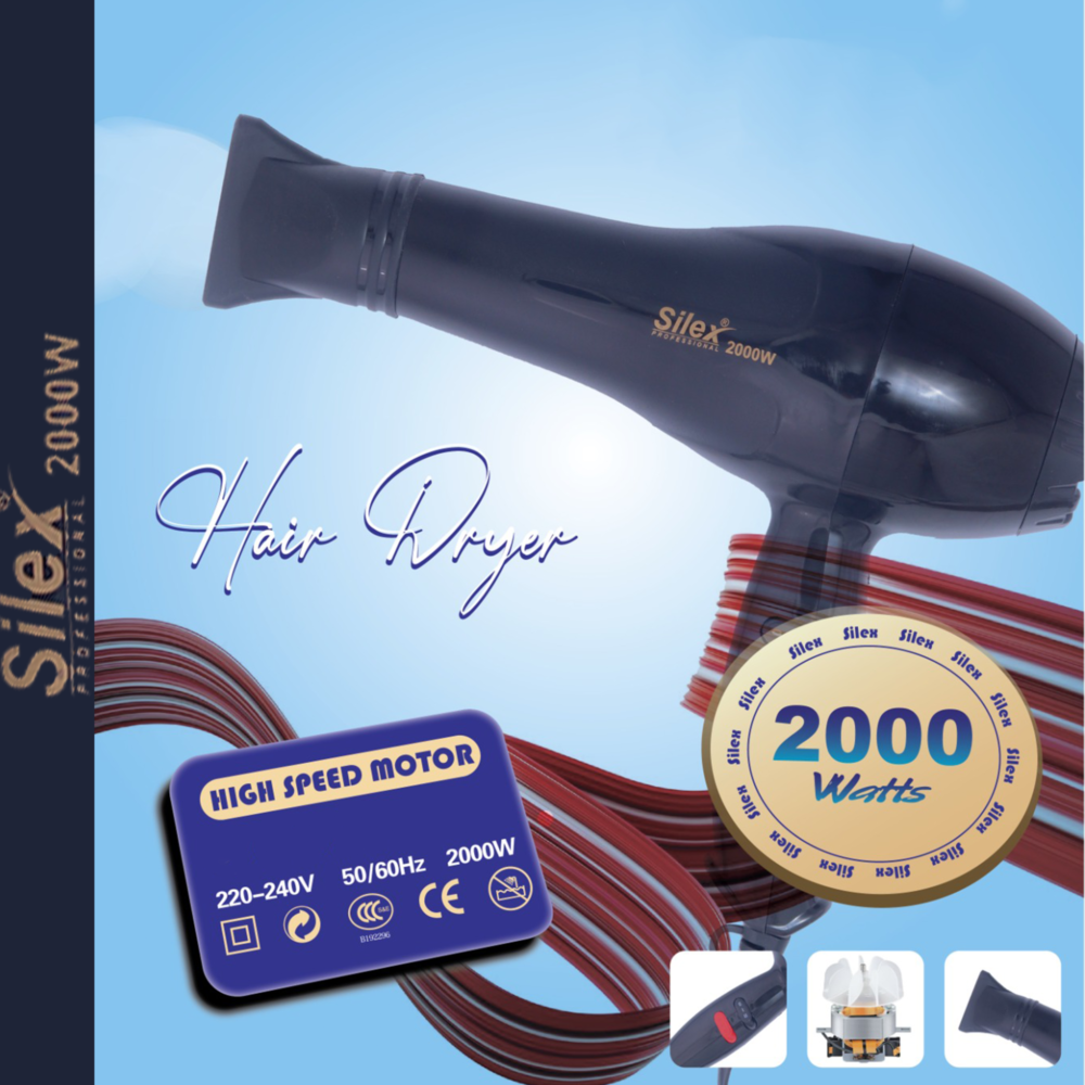 SILEX FORCED  HAIR DRYER 2000W - Image 2